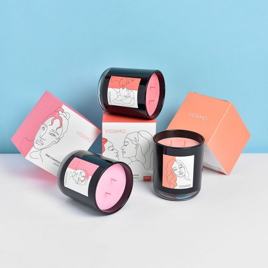 Pink Champagne & Citrus - Artisan_Candles in Melbourne
